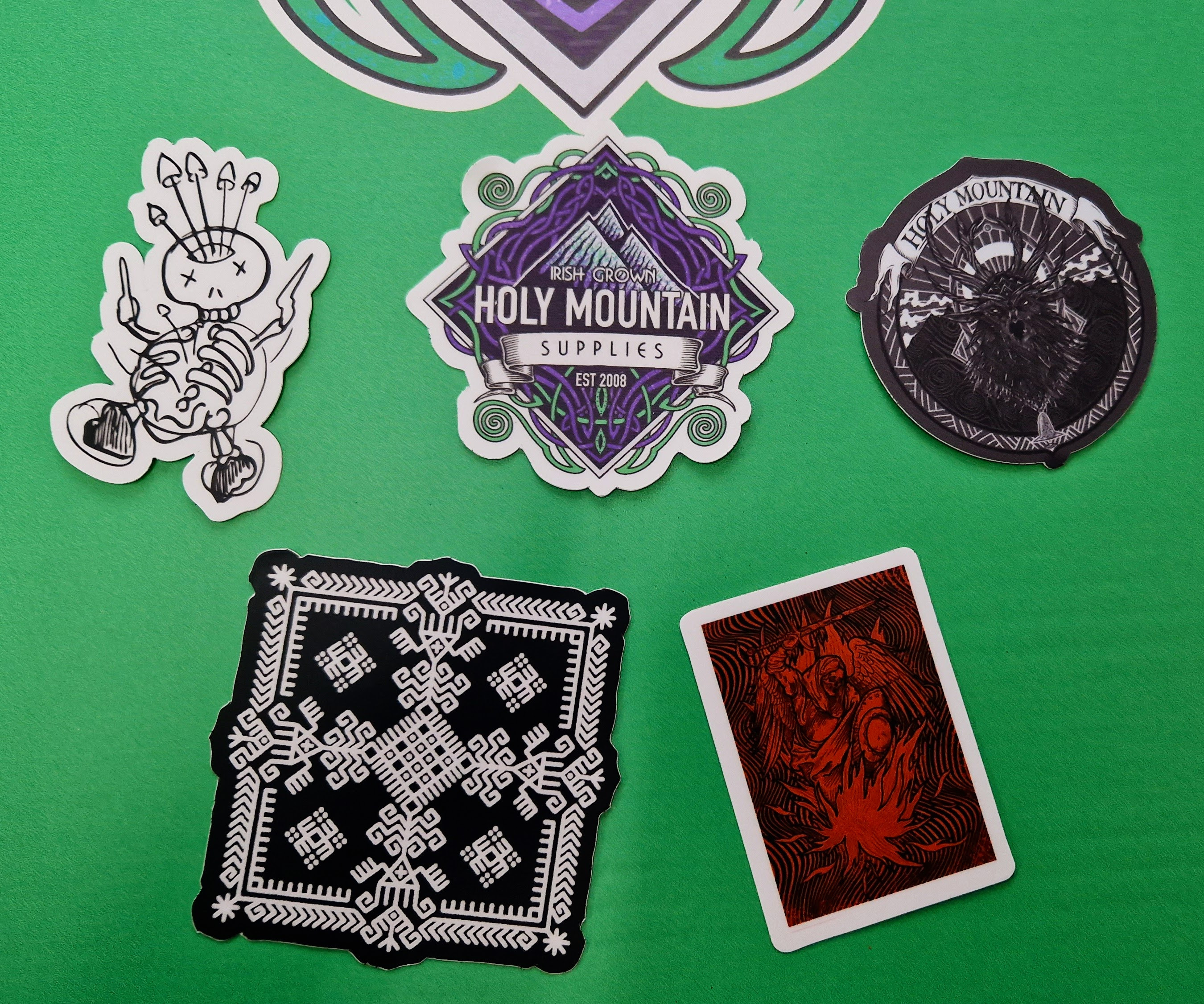 Holy Mountain Sticker Pack #1