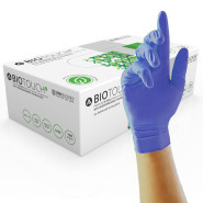 Unigloves Biotouch Bioderadable Nitrile Gloves Violet 