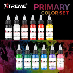Xtreme Ink Primary Colour Set 12x30ml Reach 2023