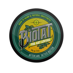 Biotat Numbing Aftercare Tattoo Butter 100g