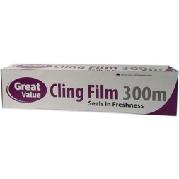 Great Value Cling Film 300m x 30cm