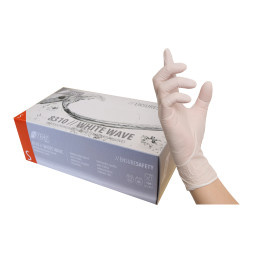 Nitras Medical White Wave Nitrile Gloves