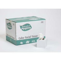 Facial Tissue 2 Ply White – 20 x 21cm (70) Cube box