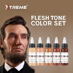 Xtreme Ink Flesh Tone Set 5x30ml Reach 2023
