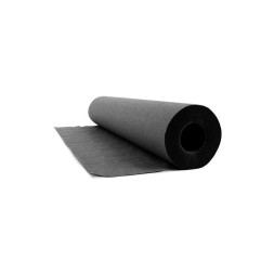 Couch Roll Tissue/PE Perforated Black 50 x 40cm