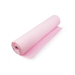 Couch Roll Tissue/PE Perforated Pink 50 x 40cm