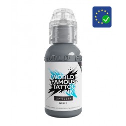 World Famous Limitless Tattoo Ink Grey 1 (30ml)