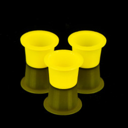 Unistar Premium Ink Cups (Non Stable) 15mm (L) X 500 Yellow 