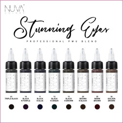 Nuva Colors Eyeliner Collection 8 x 15ml (1/2oz)