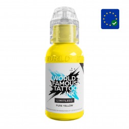 World Famous Limitless Tattoo Ink Pure Yellow (30ml)