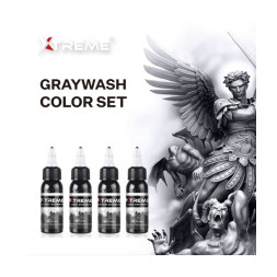Xtreme Ink Graywash  Set 4x120ml Reach 2023
